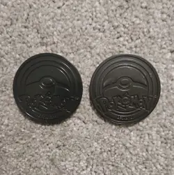 Pokemon Jumbo Coins Delibird & Eiscue From Holiday Advent Calendar 2022 - Image 2