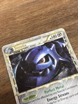 Steelix Prime 87/95 Holo Ultra Rare Pokemon HGSS Unleashed LP - Image 2