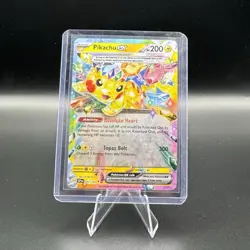 Pikachu ex 057/191 Surging Sparks Double Rare Pokemon - Image 1