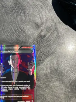 Pokemon TCG Giovannis Scheme 162/162 XY Breakthrough Full Art Holo Ultra Rare NM - Image 3