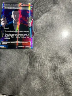 Pokemon TCG Giovannis Scheme 162/162 XY Breakthrough Full Art Holo Ultra Rare NM - Image 4
