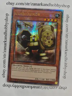 YuGiOh Geargiarmor RA04-EN187 Quarter Century Secret Rare - Image 1