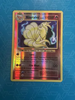 💥 Ninetales Holo Foil Rare XY Evolutions 2016 Pokemon Card TCG # 15/108 (430) - Image 1