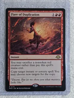 MTG Flare of Duplication Modern Horizons 3 (MH3) #119 Magic Card Rare NM - Image 4