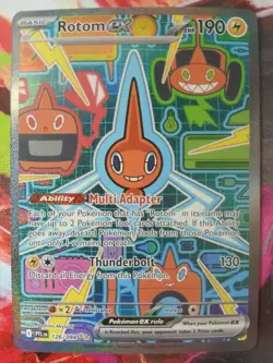 Rotom EX 126/094 Me02: Phantasmal Flames Pokemon Card - Image 2