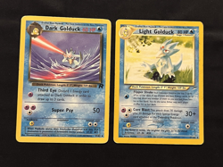 Dark Golduck & Light Golduck Pokemon Cards Set - Image 1