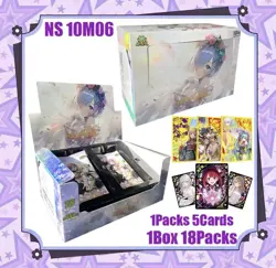 GODDESS STORY JCC TCG Display BOX NS-10M06 Anime WAIFU Cards Packs - Image 1