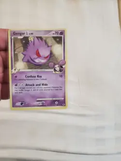 Pokemon TCG Gengar GL LV65 Rising Rivals Card 40/111 NM/LP - Image 1
