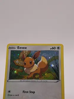 Eevee SWSH095 – Sword & Shield Promo Pokemon Card – Holo LP+ - Image 2