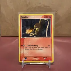 Pokemon Torchic 8/16 2004 Regular Basic Fire 50 HP English Nintendo TCG Card - Image 1