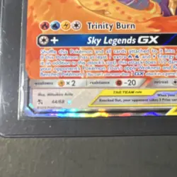 Pokemon TCG Moltres Zapdos Articuno GX 44/68 TAG TEAM Full Art Holo Card - Image 3