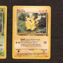 Vintage Pokemon Jungle Card Lot of 17 Eevee Pikachu WotC TCG LP/Excellent - Image 4