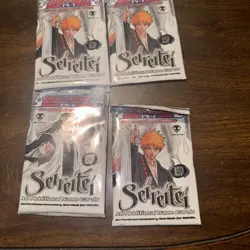Bleach Seireitei 1st Edition Booster 4packages NEW Trading Card Game CCG TCG - Image 1