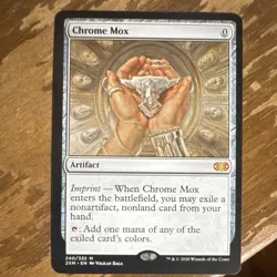 Wizards Chrome Mox Artifact Mythic Regular Double Masters English - Image 1