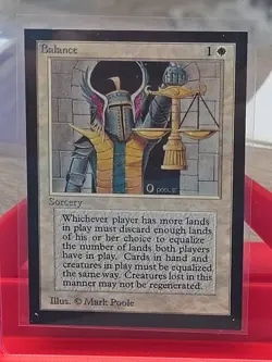 COLLECTORS' EDITION Balance - Magic The Gathering MTG - Vintage English - Image 1
