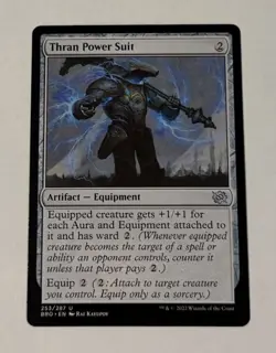 MTG Thran Power Suit - The Brothers' War LP - Image 1