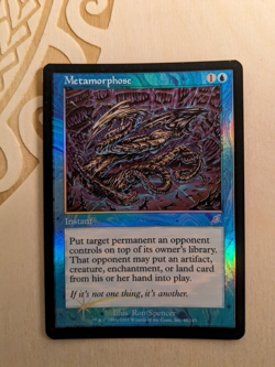 MTG - Metamorphose - Scourge - Uncommon - Foil - Instant - Excellent / Near Mint - Image 1