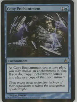 Copy Enchantment 42 Regular Border Foil NM Ravnica City of Guilds MTG - Image 1