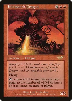 Kilnmouth Dragon - NM - R - MTG - Image 1