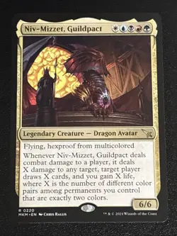 MTG Murders at Karlov Manor Niv-Mizzet, Guildpact 0220 NM Rare - Image 1