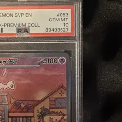 2023 Pokemon SVP EN Mew ex #053 – PSA 10 GEM MINT - Image 4