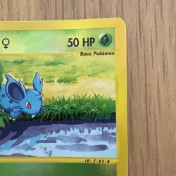 Nidoran (f) - 82/144 - Reverse Holo Near Mint Skyridge - Image 4