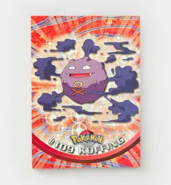 [LP] Topps 1999 Koffing #109 Pokemon TV Animation Edition Series 1 (Blue Label) - Image 1