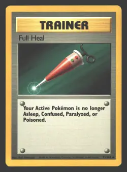 Full Heal Base Set #082/102 Pokemon - Image 1