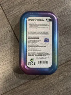 Pokemon TCG Vaporeon Mini Tin Prismatic Evolutions – Factory Sealed Unopened - Image 3