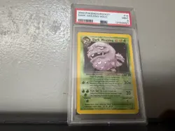 Pokemon 2000 Team Rocket Dark Weezing 14/82 Holo Rare PSA 9 Unlimited English - Image 1
