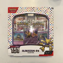 Pokemon TCG: Scarlet & Violet 151 Alakazam ex Collection Box Factory Sealed - Image 1