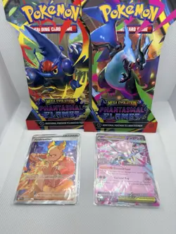 Pokemon Phantasmal Flames 2 Sleeved Booster Pack Bundle - Image 2