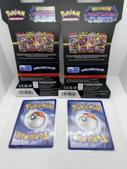 Pokemon Phantasmal Flames 2 Sleeved Booster Pack Bundle - Image 3