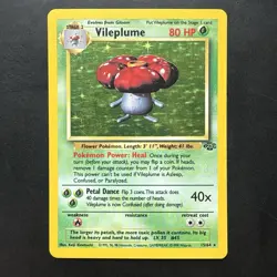 Pokemon Vintage Holo Vileplume 15/64 Jungle WotC 1999 - Image 1
