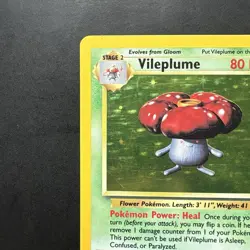 Pokemon Vintage Holo Vileplume 15/64 Jungle WotC 1999 - Image 2