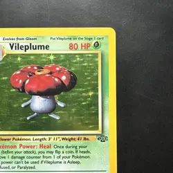 Pokemon Vintage Holo Vileplume 15/64 Jungle WotC 1999 - Image 3