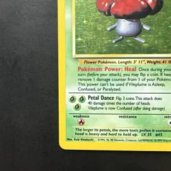 Pokemon Vintage Holo Vileplume 15/64 Jungle WotC 1999 - Image 5