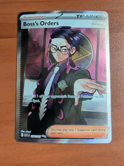 Boss’s Orders 256/217 Ultra Rare Full Art Pokemon TCG Ascended Heroes NM - Image 1
