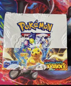 Pokemon TCG: Scarlet & Violet Surging Sparks Booster Box (36 Packs) NEW! SEALED! - Image 1