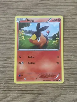 Tepig Black & White Base Set 15/114 16/114 | Lightly Played (exc) | Pokemon TCG - Image 2