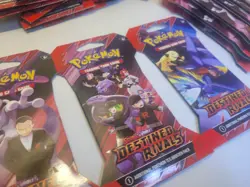 4 Packs ~ Pokemon TCG Scarlet & Violet Destined Rivals Sleeved Booster Art Set - Image 3