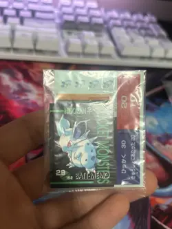 Nidoran #29 Pokemon Vintage Japanese Tomy Battle Game Note NEW and SEALED - Image 2