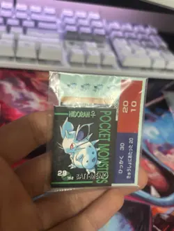 Nidoran #29 Pokemon Vintage Japanese Tomy Battle Game Note NEW and SEALED - Image 4