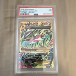 Pokemon M Rayquaza EX (Mega Full Art Holo) 98/98 XY - Ancient Origins PSA 7 - Image 1