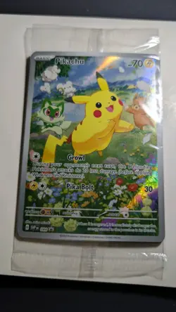 Pokemon TCG Pikachu Paldea Adventure Chest SVP 088 Black Star Promo Sealed NM - Image 1