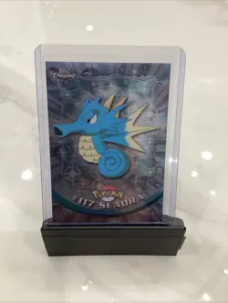 2000 Topps Chrome Pokemon TV Animation Edition Series 2 Foil #117 Seadra - Image 1