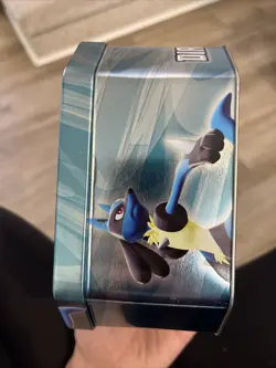 EMPTY Lucario Diamond & Pearl Tin 2009 Pokemon TCG - Image 2