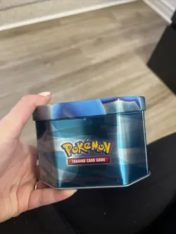 EMPTY Lucario Diamond & Pearl Tin 2009 Pokemon TCG - Image 4