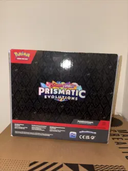 Pokemon EMPTY Prismatic Evolutions Poster Collection Display Box - Image 2