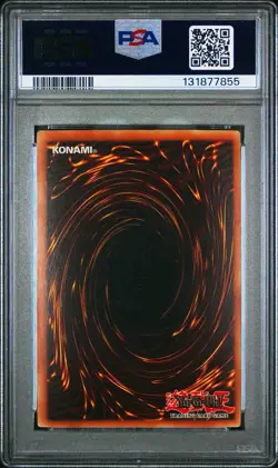 2003 Yu-Gi-Oh! Royal Command Labyrinth of Nightmare LON 1st Ed Ultra Rare PSA 9 - Image 2